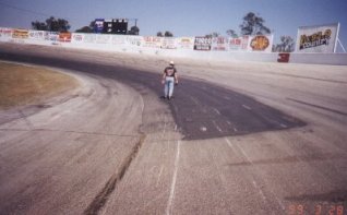 turn 3 at DeSoto after ASA race