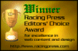 Racing Press Editors Choice Award