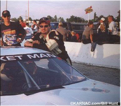 Wayne Jefferson before the race