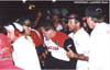 Wayne Anderson during the brawl